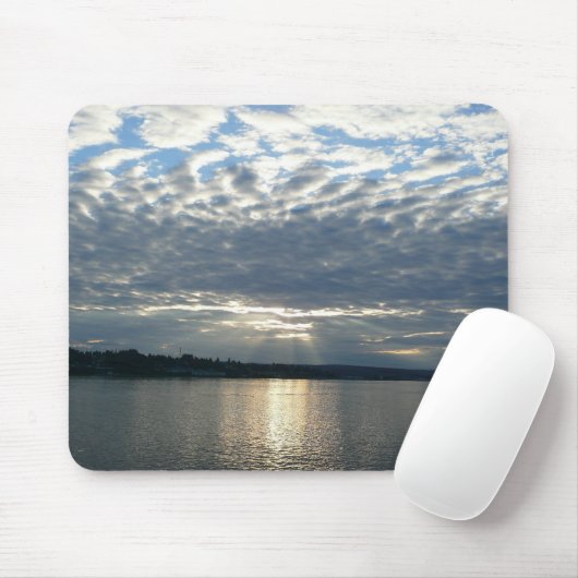 Sunset in British Columbia Canadian Seascape Muismat (Met muis)