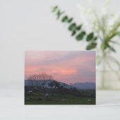 Sunset in Connemara County Galway Ireland in the I Briefkaart (Staand voorkant)