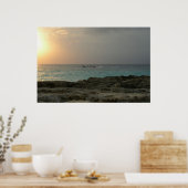 Sunset in Cozumel Poster (Keuken)