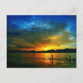 Sunset in Da Nang Briefkaart
