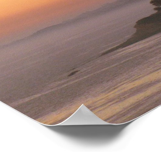Sunset in Dana Point Poster (Hoek)