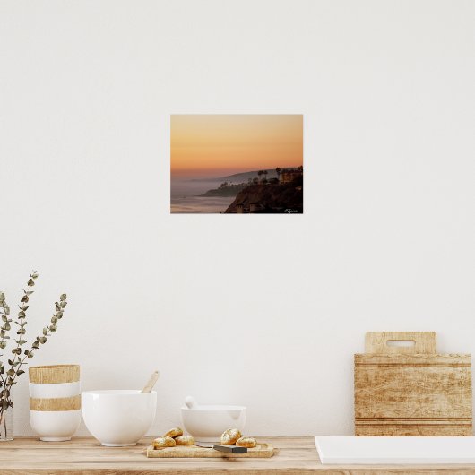 Sunset in Dana Point Poster (Keuken)