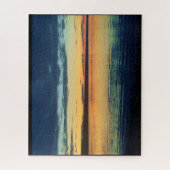 SUNSET IN DE AVOND OP CAYUGA LAKE LEGPUZZEL (Verticaal)