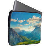 Sunset in de bergen laptop sleeve (Voorkant Rechts)