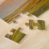 Sunset in de bergen legpuzzel (Zijkant)