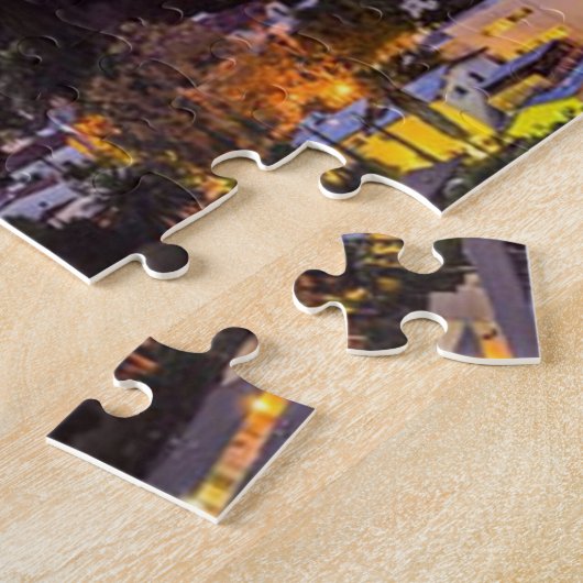 Sunset in de City of Angels Legpuzzel (Zijkant)