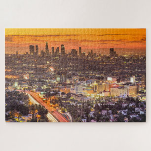 Sunset in de City of Angels Legpuzzel