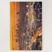 Sunset in de City of Angels Legpuzzel (Verticaal)
