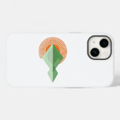 Sunset in de dal Hoesje-Mate iPhone case (Achterkant (horizontaal))