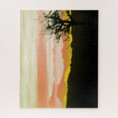 Sunset in de heuvels legpuzzel (Verticaal)