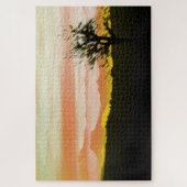 Sunset in de heuvels legpuzzel (Verticaal)