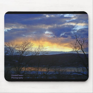 Sunset in de Hudson-vallei Muismat