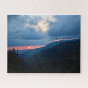 Sunset in de Smoky Mountains - 16x20 Legpuzzel