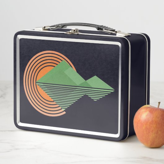 Sunset in de vallei (In situ)