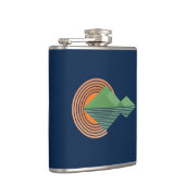 Sunset in de vallei heupfles (Rechts)