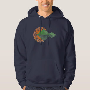 Sunset in de vallei hoodie