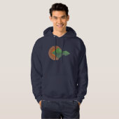 Sunset in de vallei hoodie (Voorkant volledig)