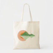 Sunset in de vallei tote bag (Voorkant)