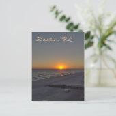 Sunset in Destin, FL Briefkaart (Staand voorkant)