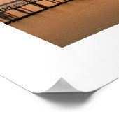 Sunset in Dunedin, Florida Poster (Hoek)