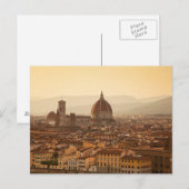 Sunset in Florence Briefkaart (Voorkant / Achterkant)