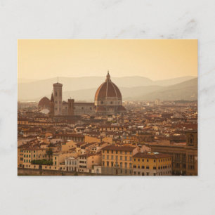 Sunset in Florence Briefkaart