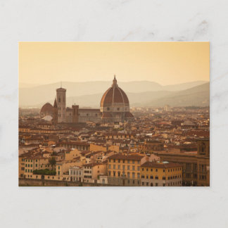Sunset in Florence Briefkaart