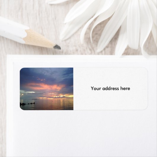 Sunset in Florida Etiket (Insitu)