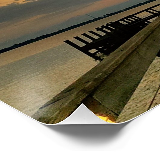 Sunset in Florida Perfect Poster (Hoek)