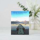 Sunset in Glacier National Park Briefkaart (Staand voorkant)