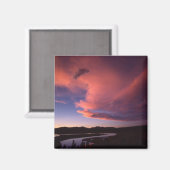 Sunset in Hayden Valley Magnet (Voorkant / Achterkant)