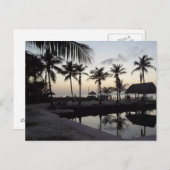 Sunset in het Briefkaart Keys (Voorkant / Achterkant)