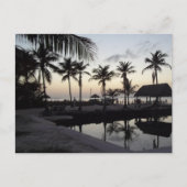 Sunset in het Briefkaart Keys (Voorkant)