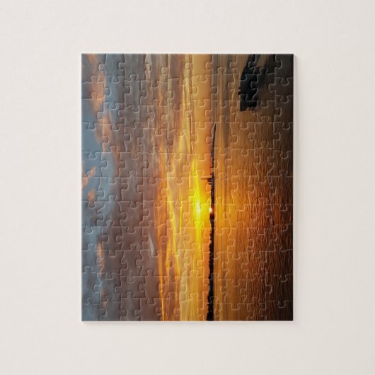 Sunset in het Paradijs Legpuzzel (Verticaal)