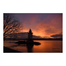 Sunset in het Poster van Tarrytown