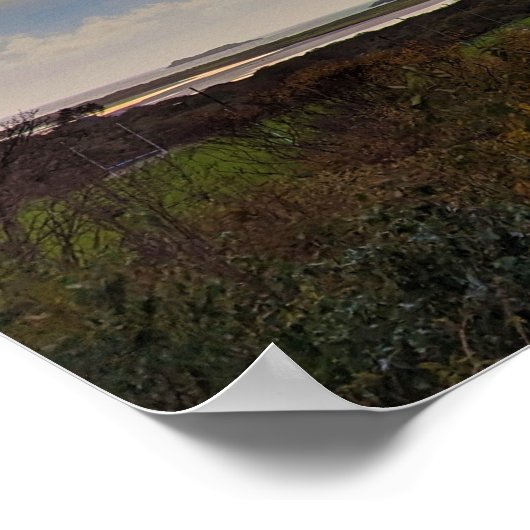 Sunset in Ierland 17 Poster (Hoek)