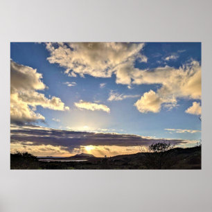 Sunset in Ireland 6 Canvas Print