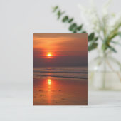 Sunset in Ireland - Irish Zee - Briefkaart (Staand voorkant)