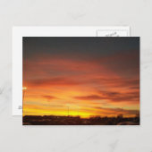 Sunset in Kansas Briefkaart (Voorkant / Achterkant)