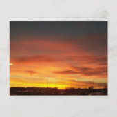 Sunset in Kansas Briefkaart (Voorkant)