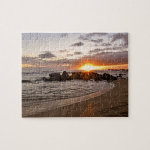 Sunset in Kauaii - Hawaii - 8x10 - 110 pc Legpuzzel