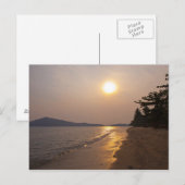 Sunset in Koh Chang in Thailand Briefkaart (Voorkant / Achterkant)