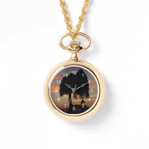 Sunset in La Jolla Horloge