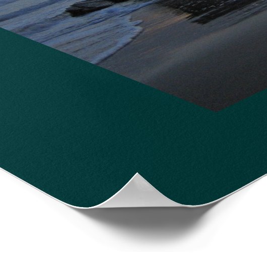 Sunset in Laguna Beach Poster (Hoek)