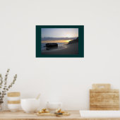 Sunset in Laguna Beach Poster (Keuken)