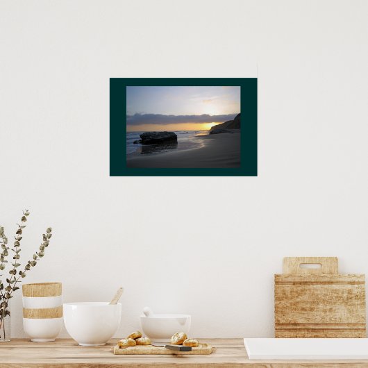 Sunset in Laguna Beach Poster (Keuken)