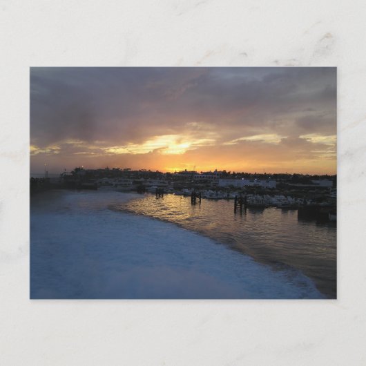 Sunset in Lanzarote 2 Briefkaart (Voorkant)