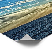 Sunset in Liguria - the Cinque Terre, Italy Poster (Hoek)