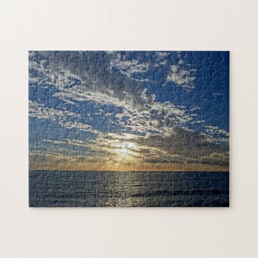 Sunset in Liguria - the Cinque Terre, Italy Puzzle Legpuzzel (Horizontaal)