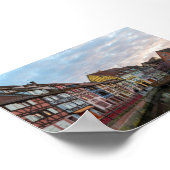 Sunset in Little Venice Colmar Poster (Hoek)